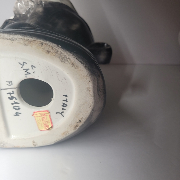 Rare Vintage Norleans Large Ceramic Kitten In Boot, Made In Italy - Picture 10 of 10